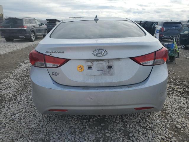 KMHDH4AE6DU541592 - 2013 HYUNDAI ELANTRA GLS SILVER photo 6