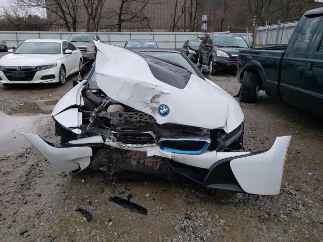 WBY2Z6C56KVG97982 - 2019 BMW I8 WHITE photo 5