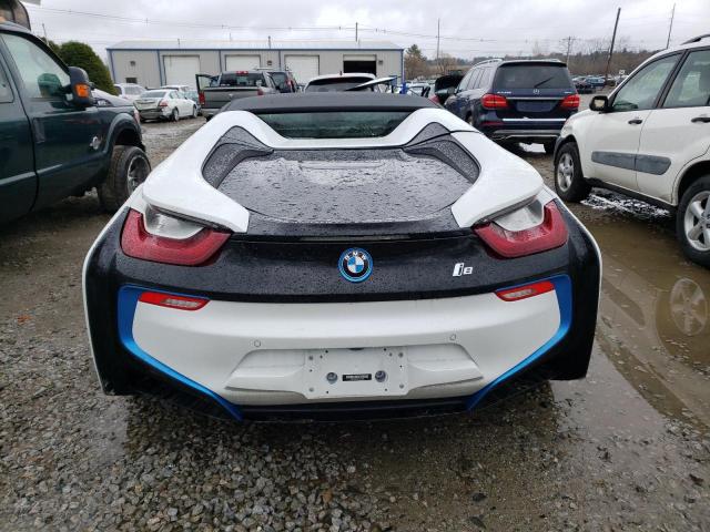 WBY2Z6C56KVG97982 - 2019 BMW I8 WHITE photo 6