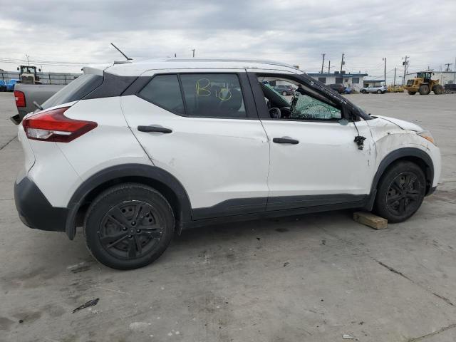 3N1CP5CU3KL500294 - 2019 NISSAN KICKS S WHITE photo 3