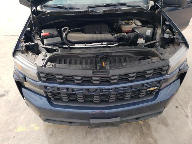 3GCPWBEK9MG320549 - 2021 CHEVROLET SILVERADO C1500 CUSTOM BLUE photo 11