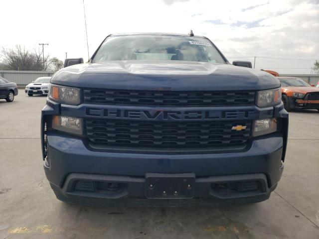 3GCPWBEK9MG320549 - 2021 CHEVROLET SILVERADO C1500 CUSTOM BLUE photo 5