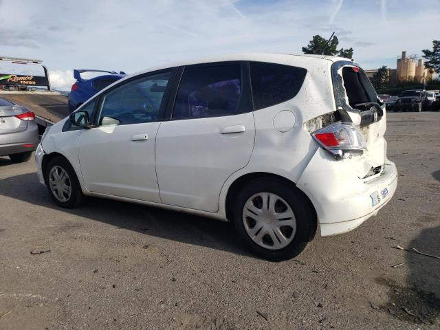 JHMGE8H24AS019014 - 2010 HONDA FIT WHITE photo 2