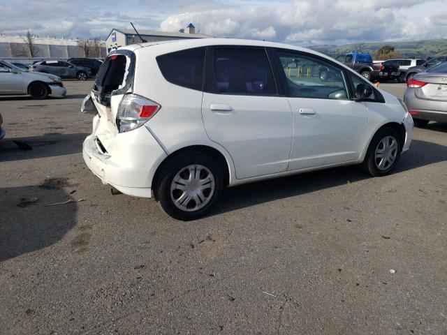 JHMGE8H24AS019014 - 2010 HONDA FIT WHITE photo 3