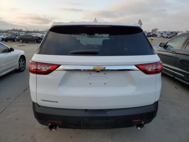 1GNERFKW2MJ270371 - 2021 CHEVROLET TRAVERSE LS WHITE photo 6