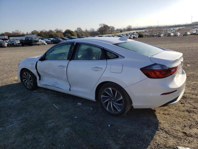 19XZE4F94KE018582 - 2019 HONDA INSIGHT TOURING WHITE photo 2