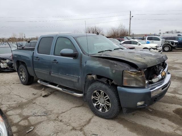 3GCFK13549G224589 - 2009 CHEVROLET SILVERADO K1500 HYBRID BLUE photo 4