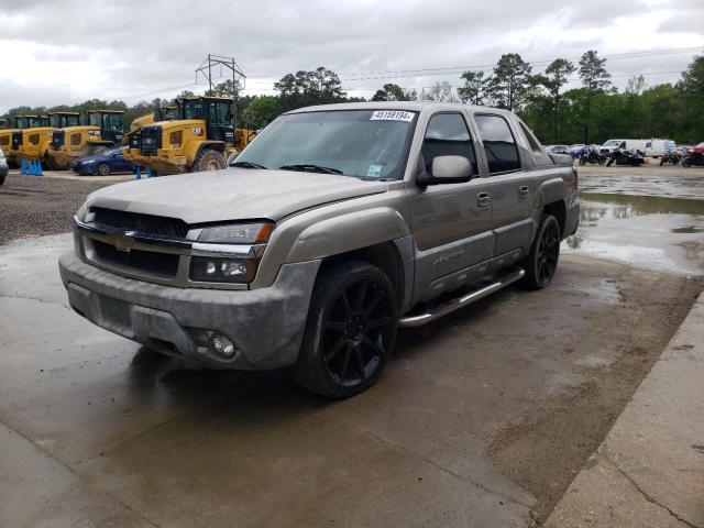 3GNEC13T42G156329 - 2002 CHEVROLET AVALANCHE C1500 SILVER photo 1