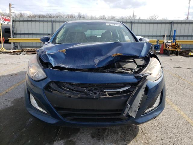 KMHD35LH5EU222441 - 2014 HYUNDAI ELANTRA GT BLUE photo 5