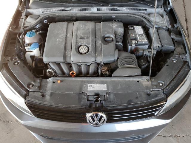 3VWDZ7AJ2BM317668 - 2011 VOLKSWAGEN JETTA SE GRAY photo 11