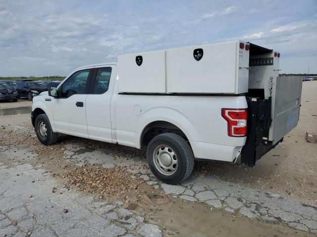 1FTEX1C57JKE87654 - 2018 FORD F150 SUPER CAB WHITE photo 2