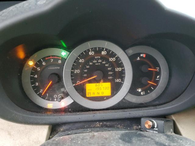 JTMZF33V09D008863 - 2009 TOYOTA RAV4 BLACK photo 9