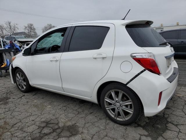 JTDKTUD37CD507471 - 2012 TOYOTA YARIS WHITE photo 2