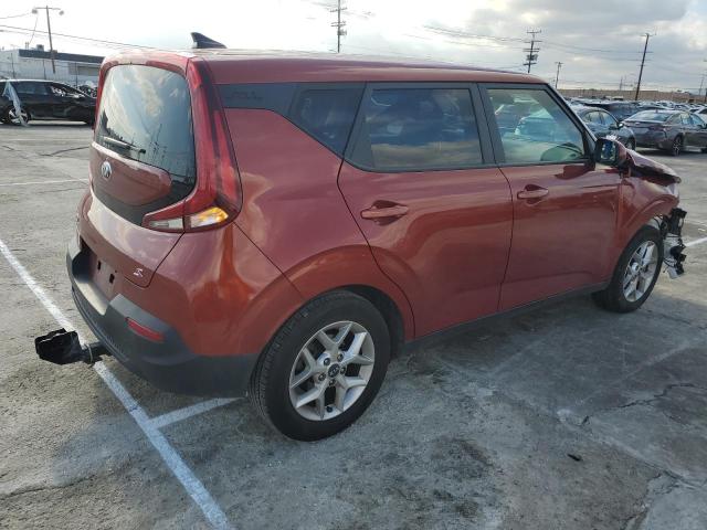 KNDJ23AU9M7765254 - 2021 KIA SOUL LX MAROON photo 3