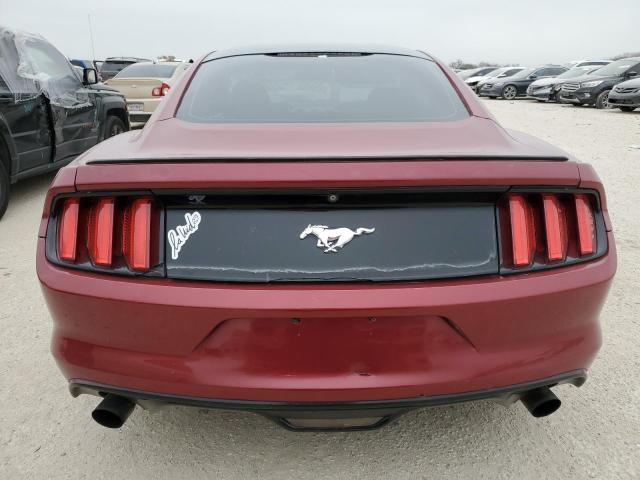 1FA6P8THXF5302497 - 2015 FORD MUSTANG BURGUNDY photo 6