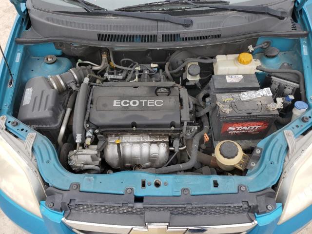 KL1TD56E49B344070 - 2009 CHEVROLET AVEO LS Mavi foto 11