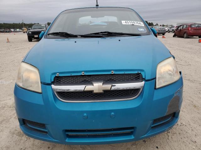 KL1TD56E49B344070 - 2009 CHEVROLET AVEO LS Mavi foto 5