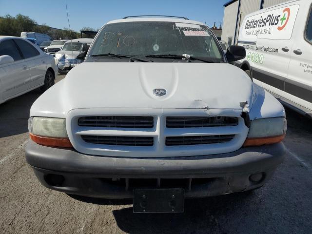 1D4HR38N63F534246 - 2003 DODGE DURANGO SPORT WHITE photo 5