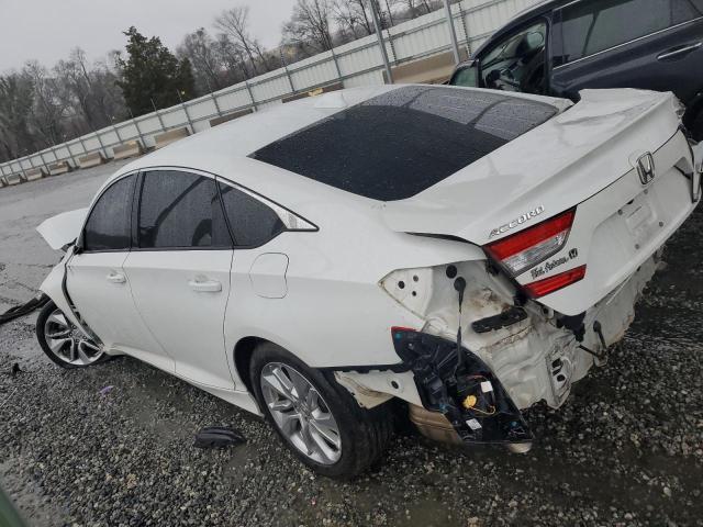 1HGCV1F13KA022948 - 2019 HONDA ACCORD LX WHITE photo 2