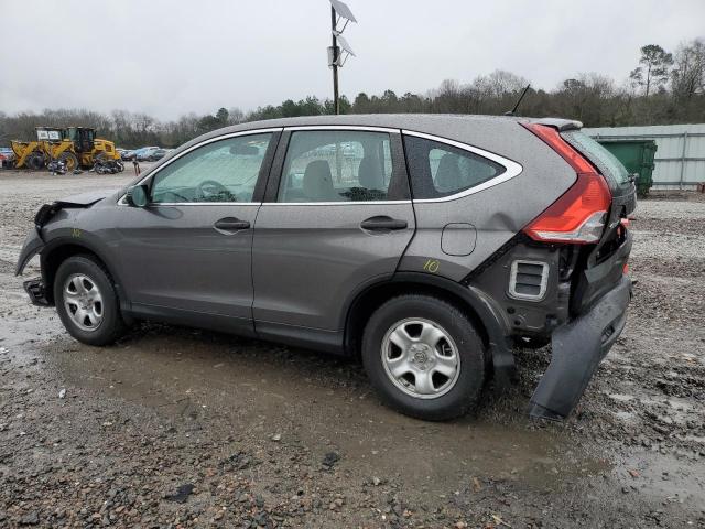 2HKRM3H36EH538160 - 2014 HONDA CR-V LX GRAY photo 2