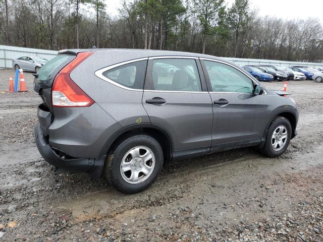 2HKRM3H36EH538160 - 2014 HONDA CR-V LX GRAY photo 3