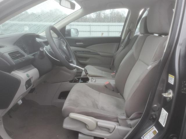 2HKRM3H36EH538160 - 2014 HONDA CR-V LX GRAY photo 7