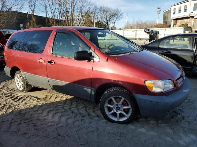 4T3GF19C2WU080650 - 1998 TOYOTA SIENNA CE RED photo 4