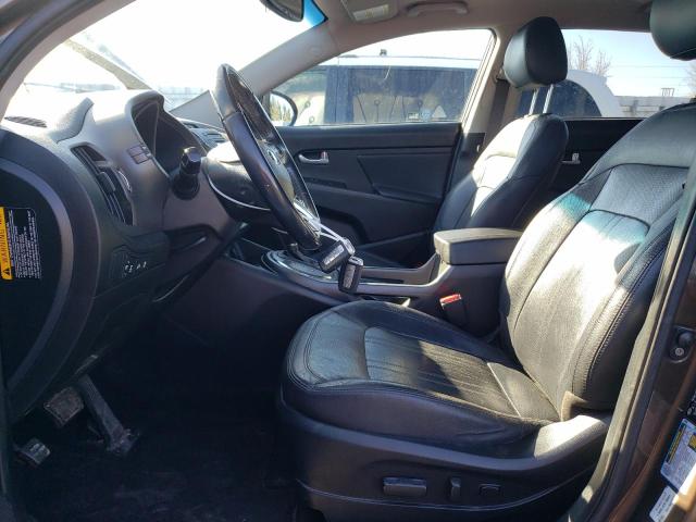 KNDPCCA21D7422847 - 2013 KIA SPORTAGE EX BROWN photo 7