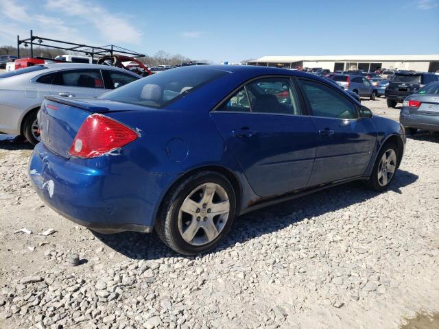 1G2ZG58B774109827 - 2007 PONTIAC G6 BASE BLUE photo 3