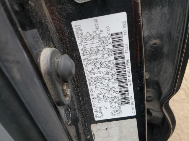 3TMJU62N86M015419 - 2006 TOYOTA TACOMA DOUBLE CAB PRERUNNER BLACK photo 12