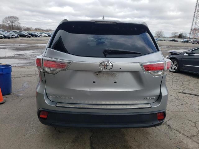 5TDBKRFH8GS225004 - 2016 TOYOTA HIGHLANDER LE SILVER photo 6