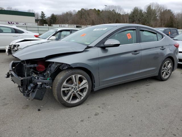 5NPD84LFXJH347342 - 2018 HYUNDAI ELANTRA SEL GRAY photo 1