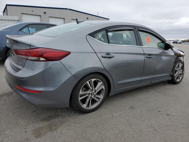 5NPD84LFXJH347342 - 2018 HYUNDAI ELANTRA SEL GRAY photo 3