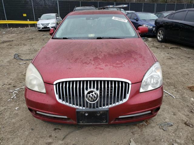 1G4HF57949U136992 - 2009 BUICK LUCERNE SUPER SERIES RED photo 5