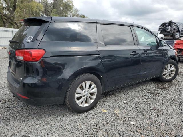 KNDMB5C16H6229496 - 2017 KIA SEDONA LX BLACK photo 3