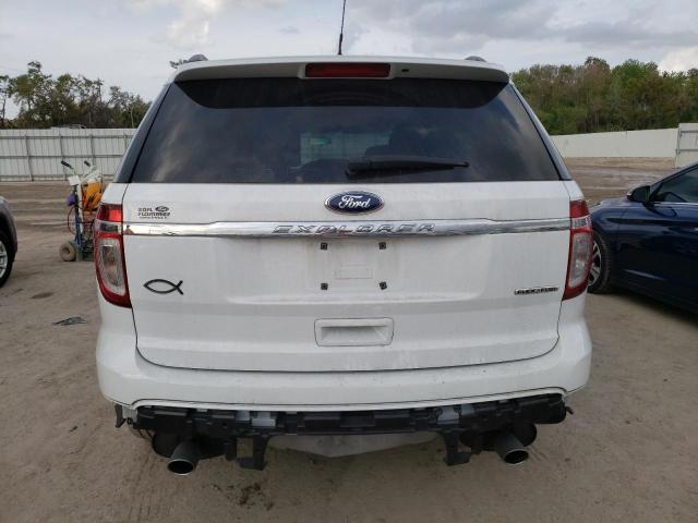 1FM5K7B84EGA58215 - 2014 FORD EXPLORER WHITE photo 6