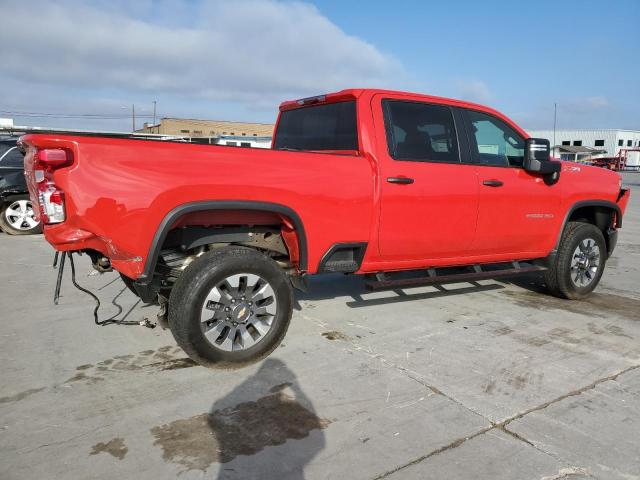 2GC4YMEY1R1103140 - 2024 CHEVROLET SILVERADO K2500 CUSTOM RED photo 3