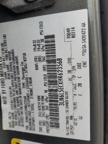 3LN6L5ECXHR623568 - 2017 LINCOLN MKZ RESERVE მწვანე ფოტო 13