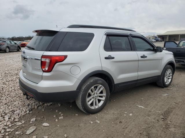 1FM5K7BH6HGC02805 - 2017 FORD EXPLORER SILVER photo 3