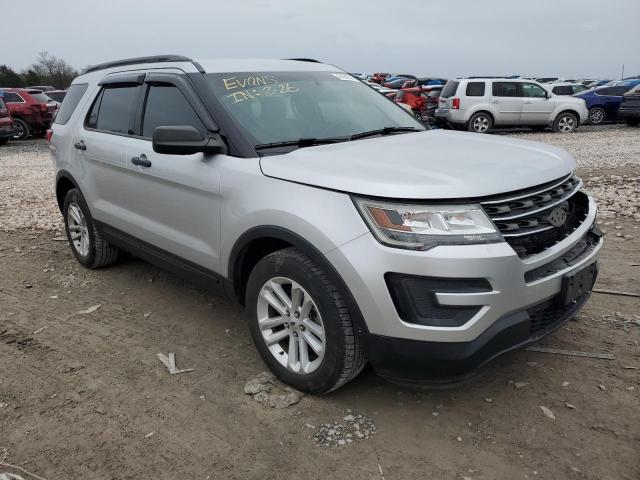 1FM5K7BH6HGC02805 - 2017 FORD EXPLORER SILVER photo 4