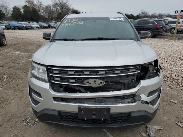 1FM5K7BH6HGC02805 - 2017 FORD EXPLORER SILVER photo 5