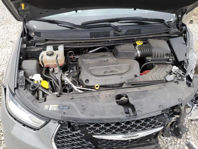 2C4RC1BG6NR124611 - 2022 CHRYSLER PACIFICA TOURING L GRAY photo 12
