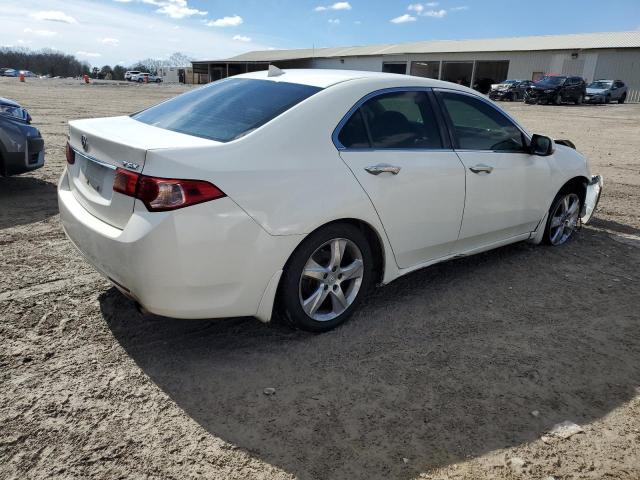 JH4CU2F60BC006129 - 2011 ACURA TSX WHITE photo 3