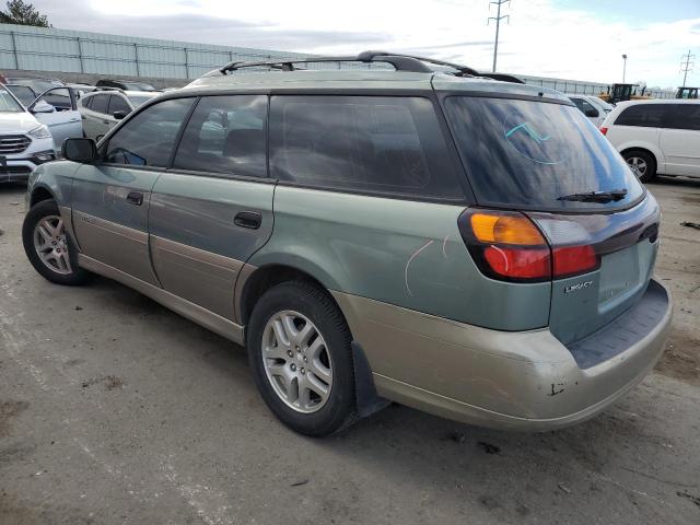 4S3BH675747639012 - 2004 SUBARU LEGACY OUTBACK AWP 绿色 照片 2