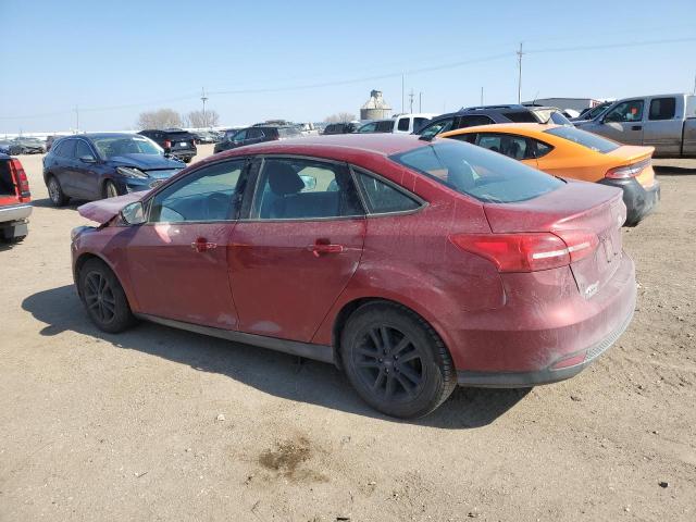 1FADP3F2XFL357173 - 2015 FORD FOCUS SE MAROON photo 2