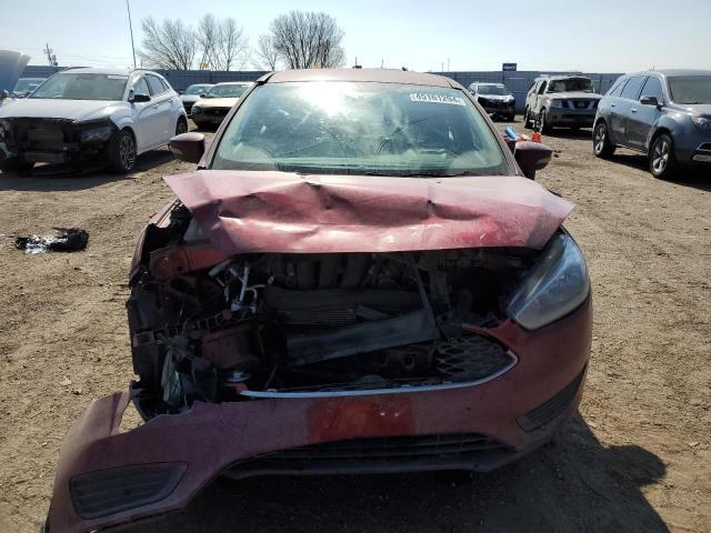 1FADP3F2XFL357173 - 2015 FORD FOCUS SE MAROON photo 5