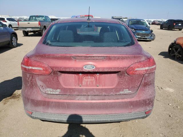 1FADP3F2XFL357173 - 2015 FORD FOCUS SE MAROON photo 6