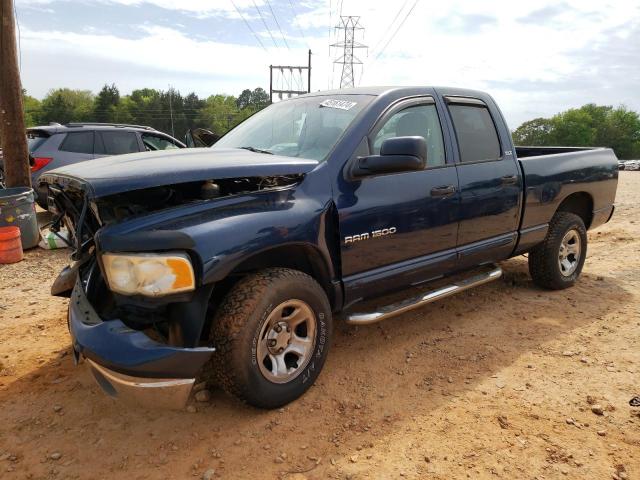 1D7HU18Z12J124135 - 2002 DODGE RAM 1500 BLUE photo 1