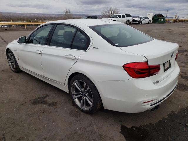 WBA8E1C56JA758368 - 2018 BMW 330E WHITE photo 2