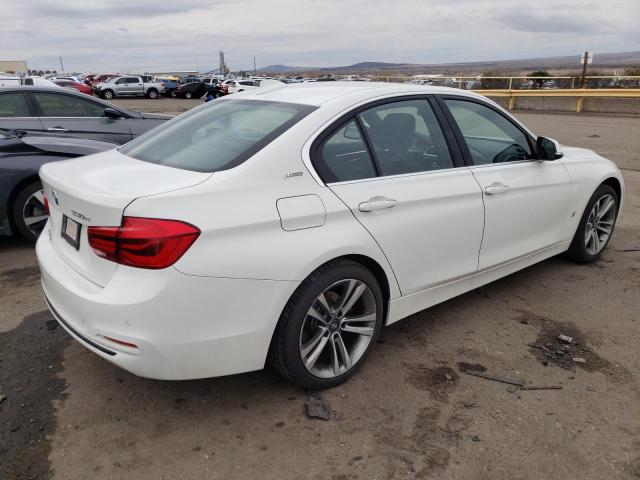 WBA8E1C56JA758368 - 2018 BMW 330E WHITE photo 3